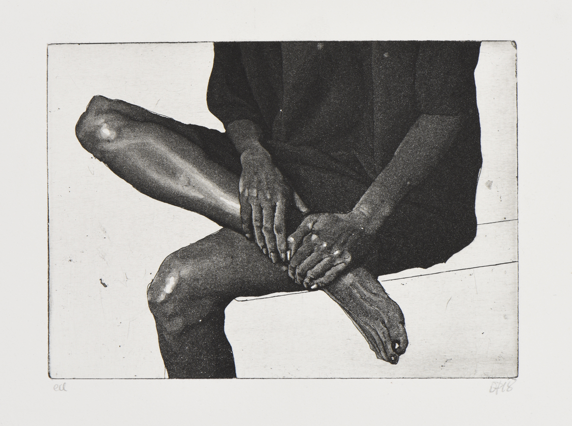 Hand in Hand – Aquatinta-Radierung